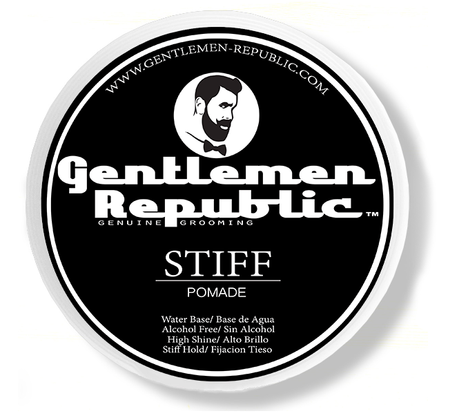 stiff pomade