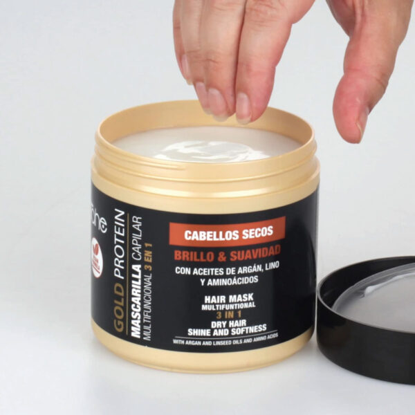Gold Protein Dry Hair Mask - Image 4