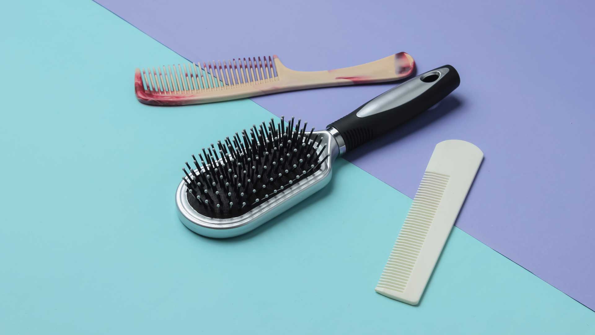 comb vs. brush
