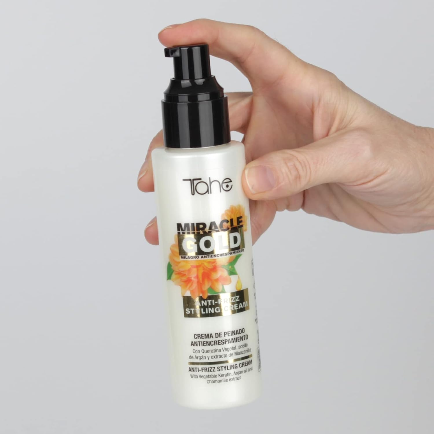 Miracle Gold Frizz Control Big Kit With Styling Cream | Tahe
